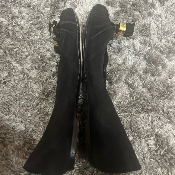 LOUIS VUITTON Bow & Tie Ballet Flats - Picture 7 of 12